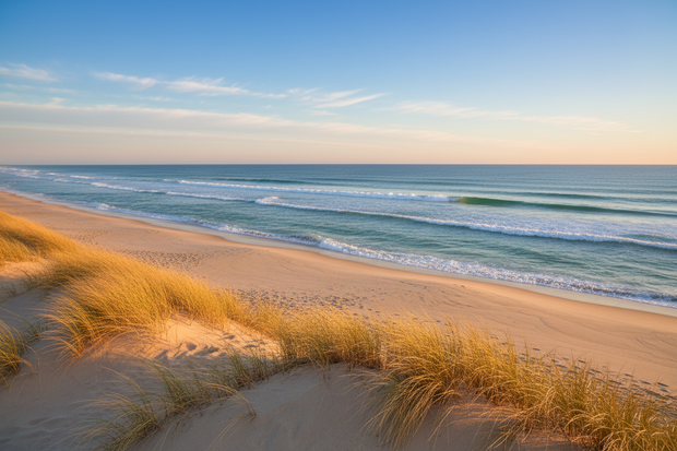 mooie foto van een strand of natuur